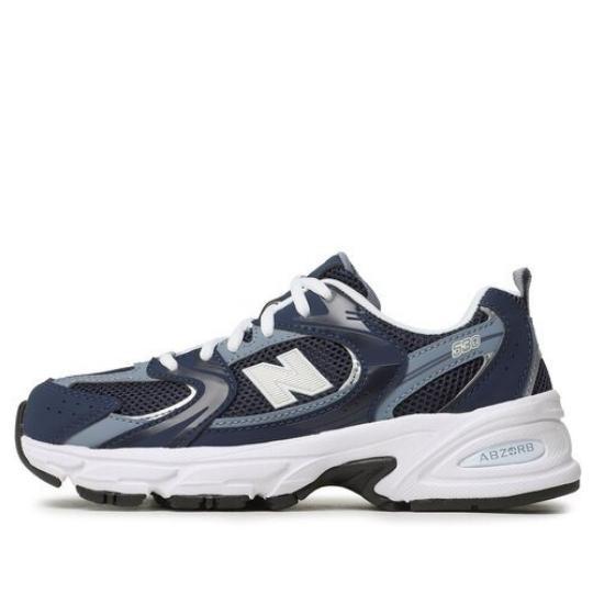 Giày New Balance 530 Navy White GR530CA nhìn từ góc nghiêng
