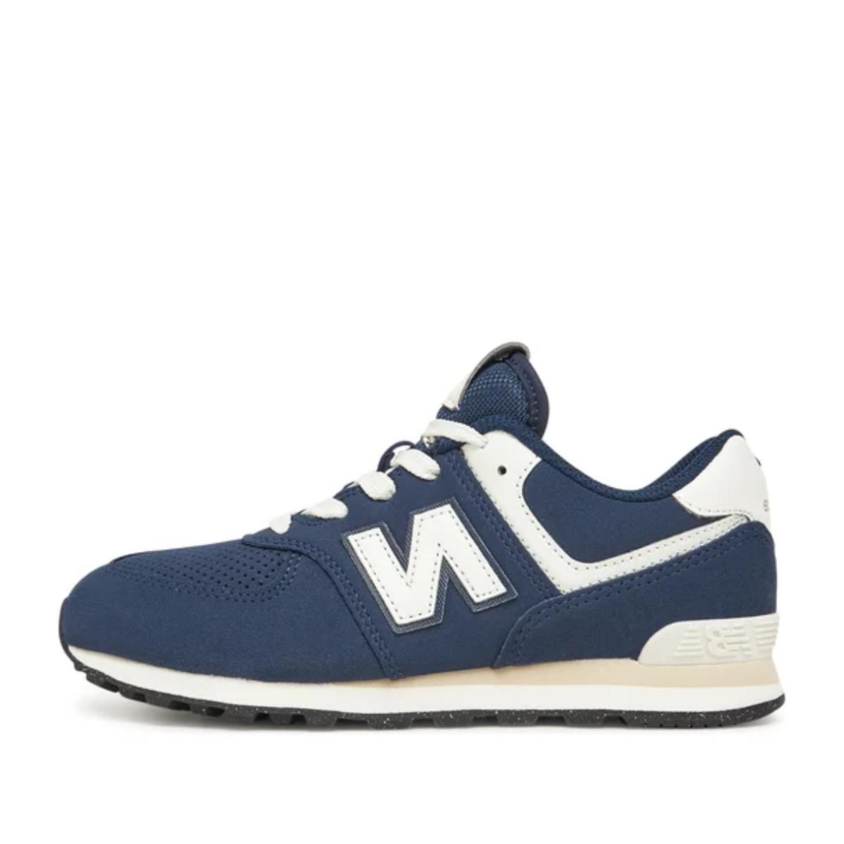 Giày New Balance 574 Blue White GC574BCE phối xanh trắng cho trẻ em