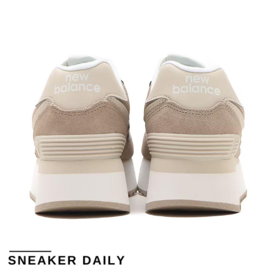 Giày New Balance 574+ WL574ZSM phối đồ hàng ngày