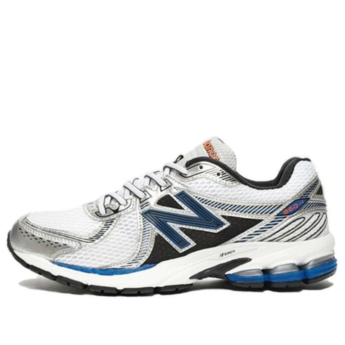 Giày New Balance 860v2 OG White Silver ML860XB nhìn toàn diện