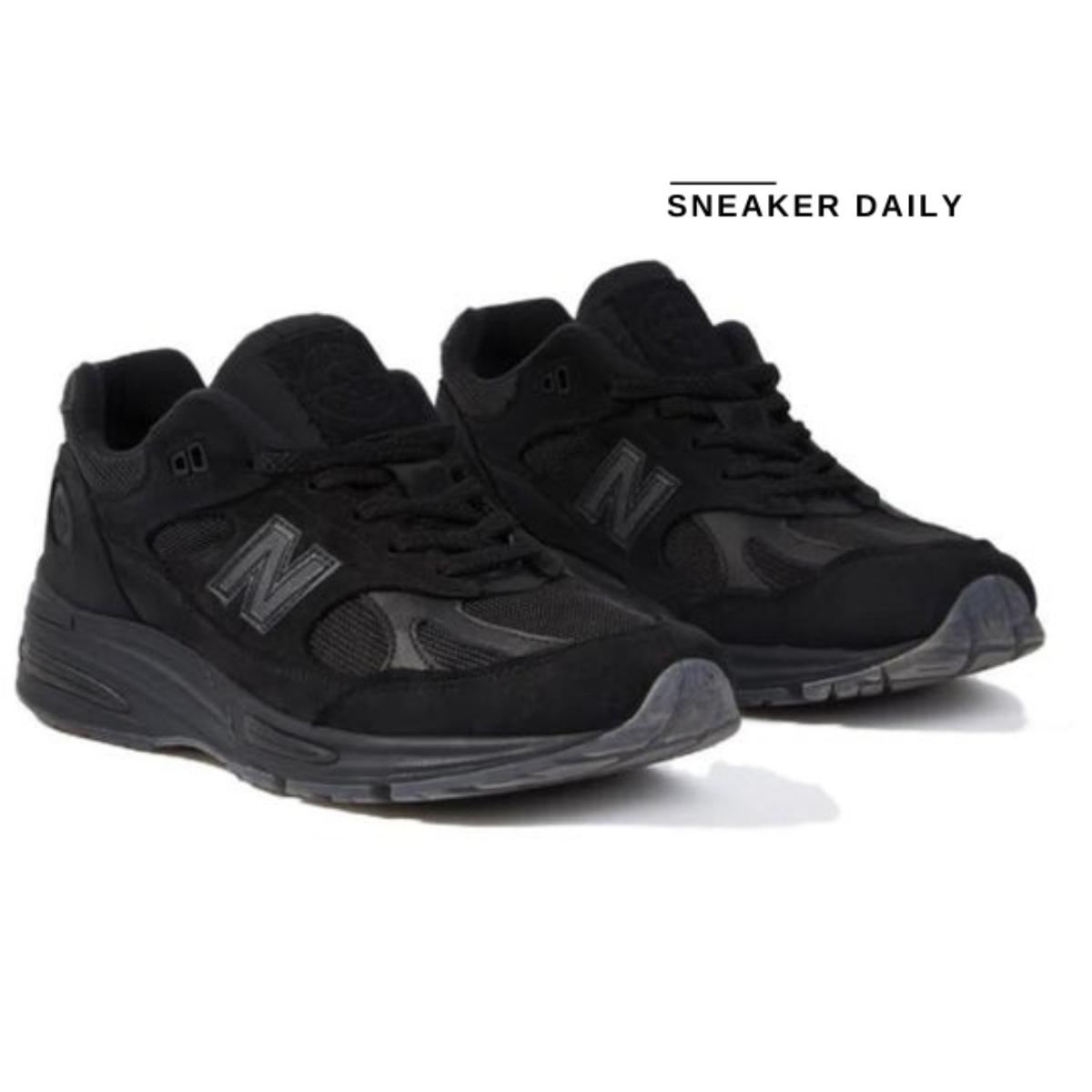 Đế ENCAP FuelCell ABZORB SBS của Stone Island x New Balance 991v2 Black