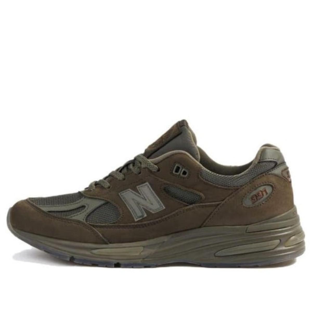 Giày Stone Island x New Balance 991v2 Made in England Ghost Pack Military Green U991SC2 nhìn tổng thể